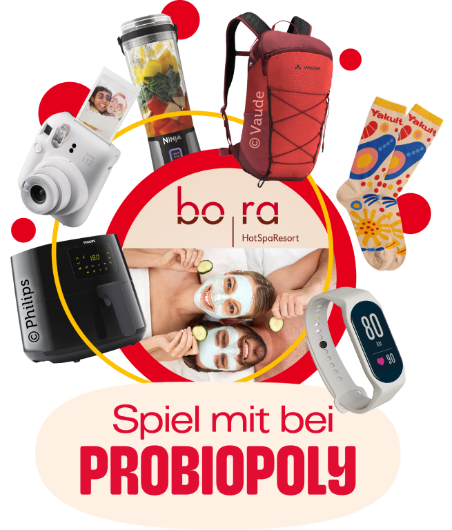 Spiel mit bei Probiopoly